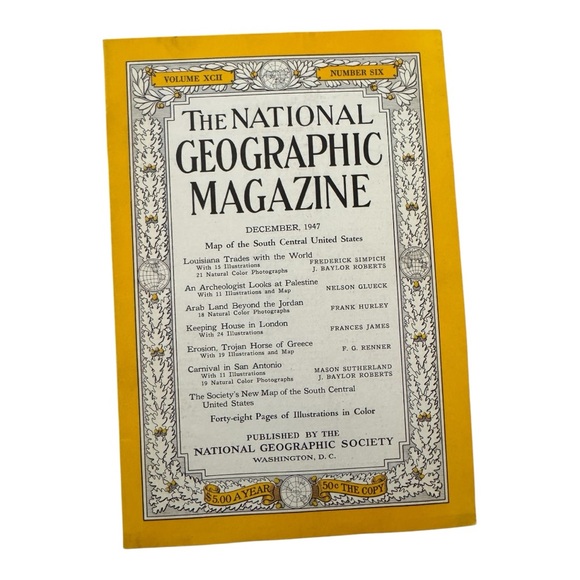 National Geographic Other - December 1947 issue of The National Geographic Magazine